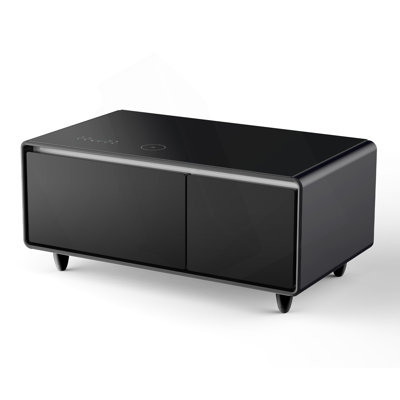 Modern Smart Coffee Table With Built-In Fridge
