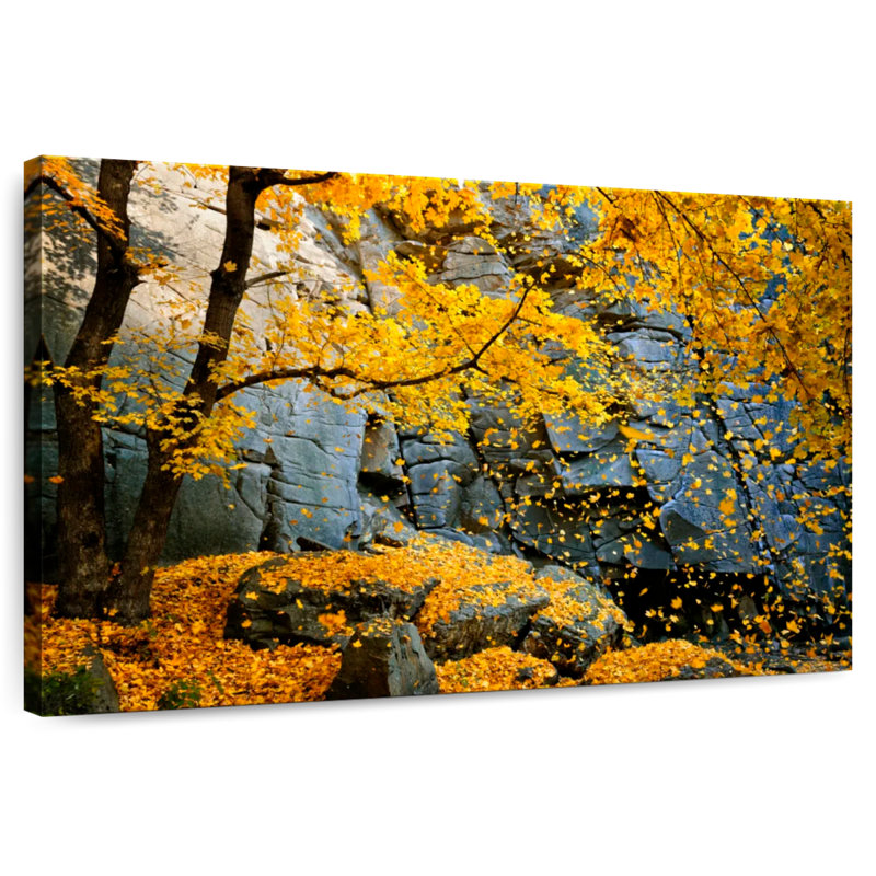 Harnek Falling Leaves, 16" H x 24" W