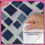 Housses de couette bleues à carreaux carrés-130094571