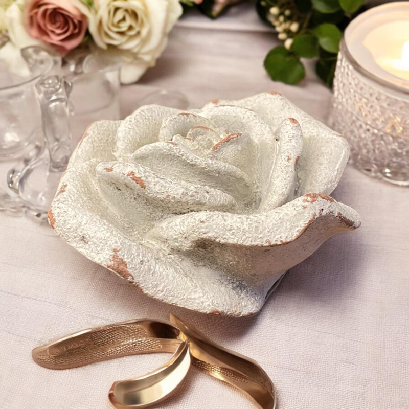 Kermit Plants & Flowers Figurines & Sculptures, Cream, 5cm H x 11cm W x 11cm D