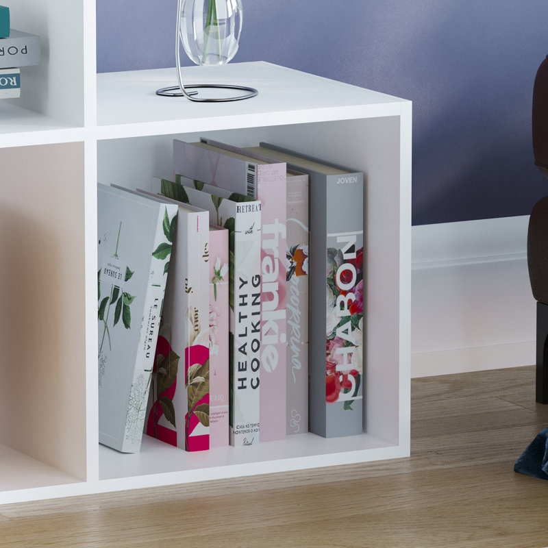 96.5cm H x 96.5cm W Bookcase, White