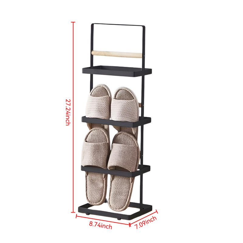 Multi-Layer Shoe Storage Rack, Black