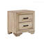 Table de chevet 2 tiroirs Aadan