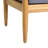 3 Seater Wood With Impervious Inner Cushions - Dark Grey Color Stylish In Grey, Crafted And Water-Repellent