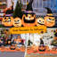Grande citrouille d'Halloween gonflable