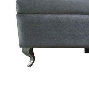 Glamour 3 Seater Sleeper, Graphite