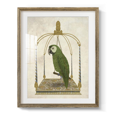 «Gilded Winter II», reproduction encadrée