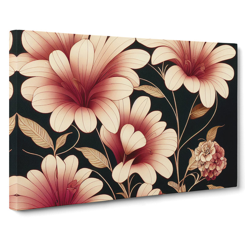 Stimulating Flowers - Wrapped Canvas, 35cm H x 50cm W x 3cm D