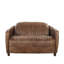 Ensemble de salon en cuir et aluminium Brancaster