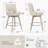 Arleine Swivel Upholstered Counter Stool-92729596-93363829