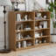 Armoire de rangement en bois avec tablettes réglables sans portes-958100329-957914336
