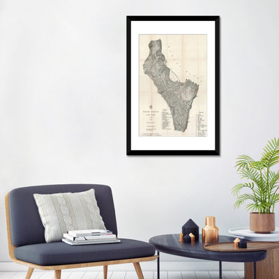 « west point, new york map, 1883 », reproduction d’impression sur toile