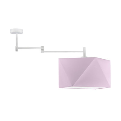 Demarie Fabric Semi Flush Mount