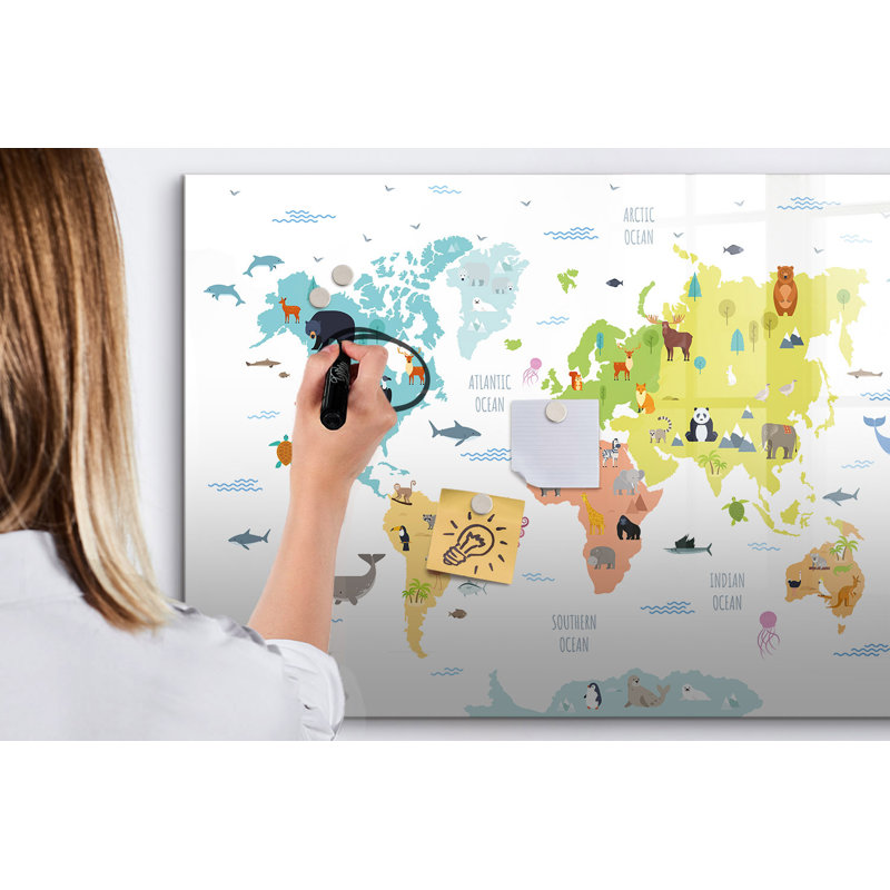 Magnetic Glass Dry Erase Board