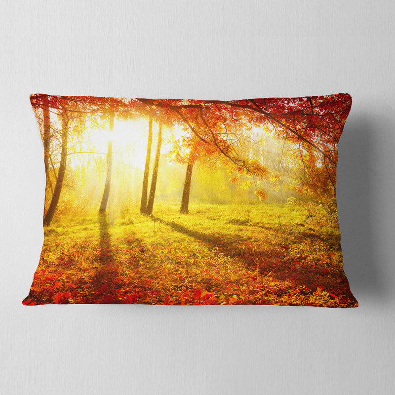 Coussin Landscape, Rectangulaire, 12 po x 20 po