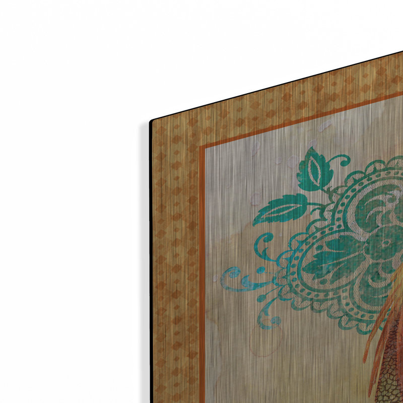  «Exotic Birds B» par Jean Plout, art mural en métal, 36 po x 24 po, 36 po x 24 po