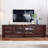 Retro Solid Wood TV Cabinet