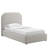 Keynote Upholstered Fabric Curved Platform Bed-101181370-101181368