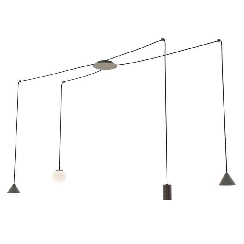 Abbylynn 4 - Light Pendant, Black