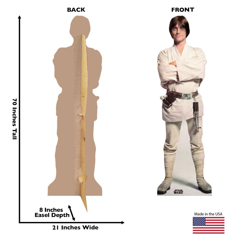 Star Wars 70 in. Star Wars Cardboard Standup