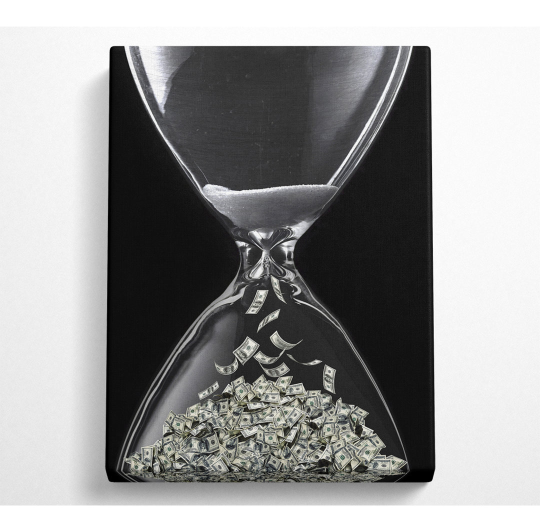 Timer Of Cash - Kunstdrucke auf Leinwand - Wrapped Canvas