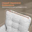 Upholstered Chenille Swivel Accent Chair-194452048