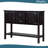 48'' Solid Wood Console Table with Drawers & Cabinets