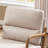 25.59'' Wide Upholstered Fabric Accent Armchair With Solid Wood Leg-1720568423
