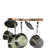 Handcrafted Curved Wall Rack Utensil Bar with 6 Hooks-36590388