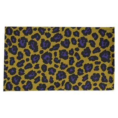 Animal Print Cotton Blend Tablecloth