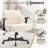 Modern Mid-back Ergonomic Office Chair,Adjustable Criss Cross Desk Chair,300LBS -180278496