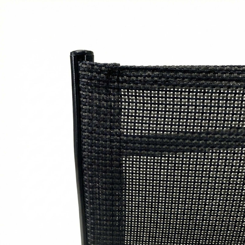 Outdoor Lounge Chair, Black