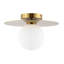 Jaylise Glass Flush Mount
