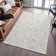 Premium Machine Washable Grafals AMF1088 Geometric Rug