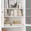 Grand rangement avec 5 tablettes réglables, armoire autoportante-330971576