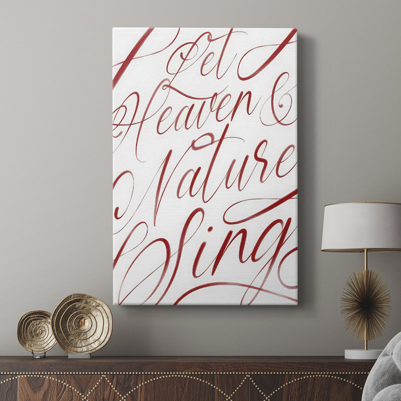 Heaven and Nature -Custom Wrapped Gallery Cavas, 60" H x 40" W