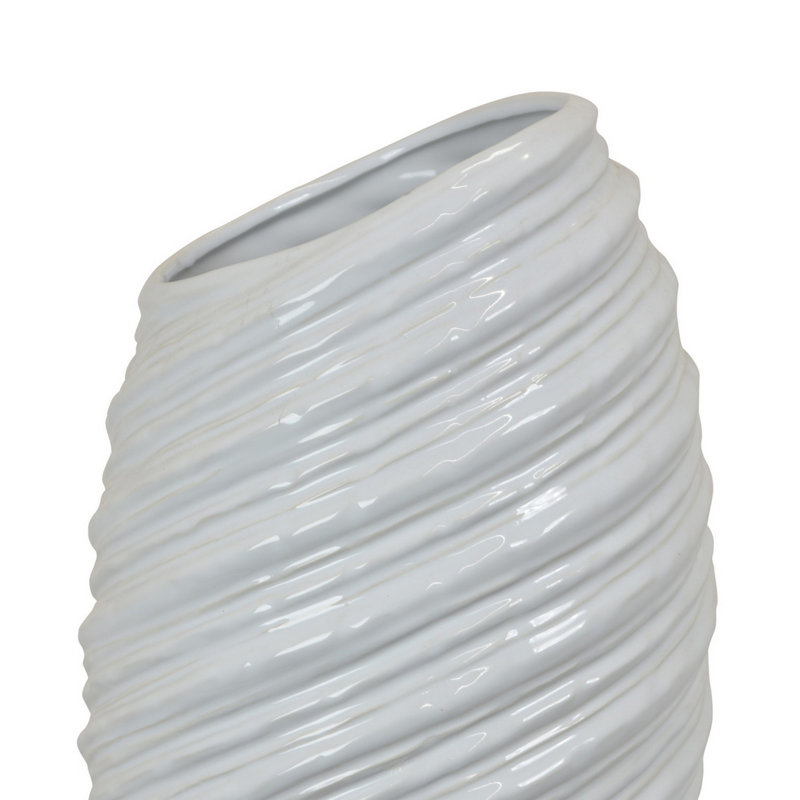Vase Avery, Blanc