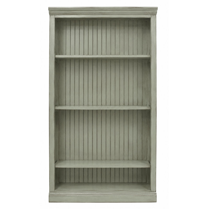 Sherita Bookcase, European Light Blue, (3 Shelves) 60” H x 32” W x 14.25” D