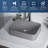 Karran Sea Crest 22 In. Quartz Rectangular Vessel Sink-63851072