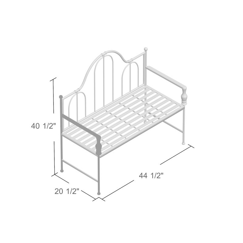 Banc de jardin Artic