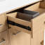 72" Freestanding Bathroom Vanity with Double Resin Sink, 4-Soft Closing Door & 6-Soft Closing Drawer, Original Oak, Plywood