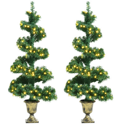 48' Lighted Christmas Tree