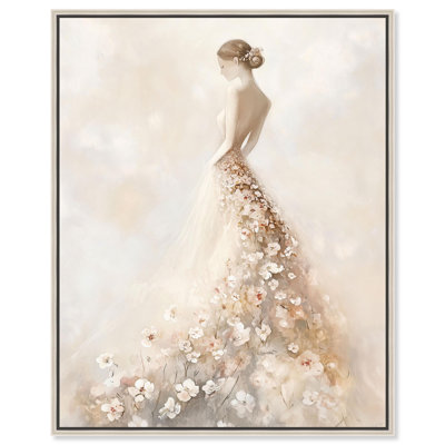 Impression sur toile Dreamscape of Ivory II par Art Remedy