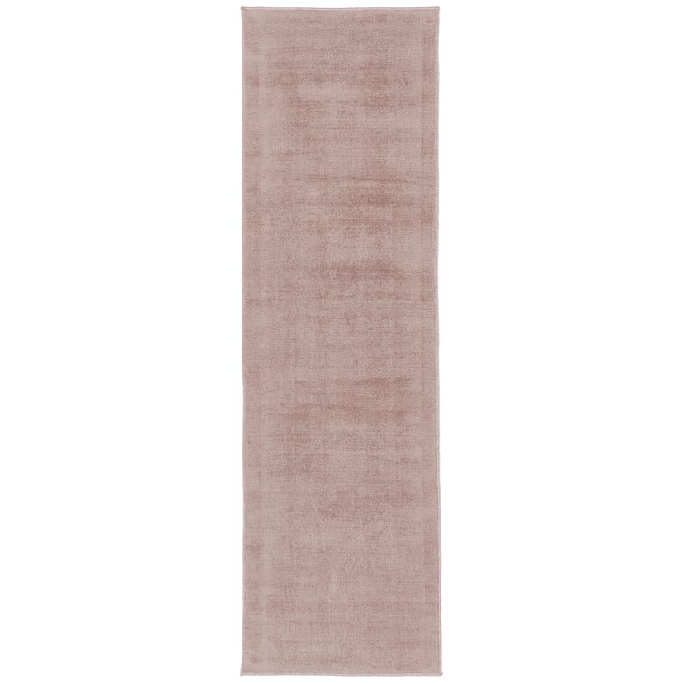 Ebern Designs Isidore Blush Area Rug, Pink