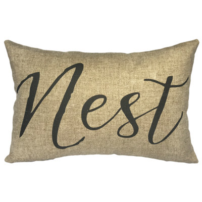  Nest Linen Lumbar Pillow