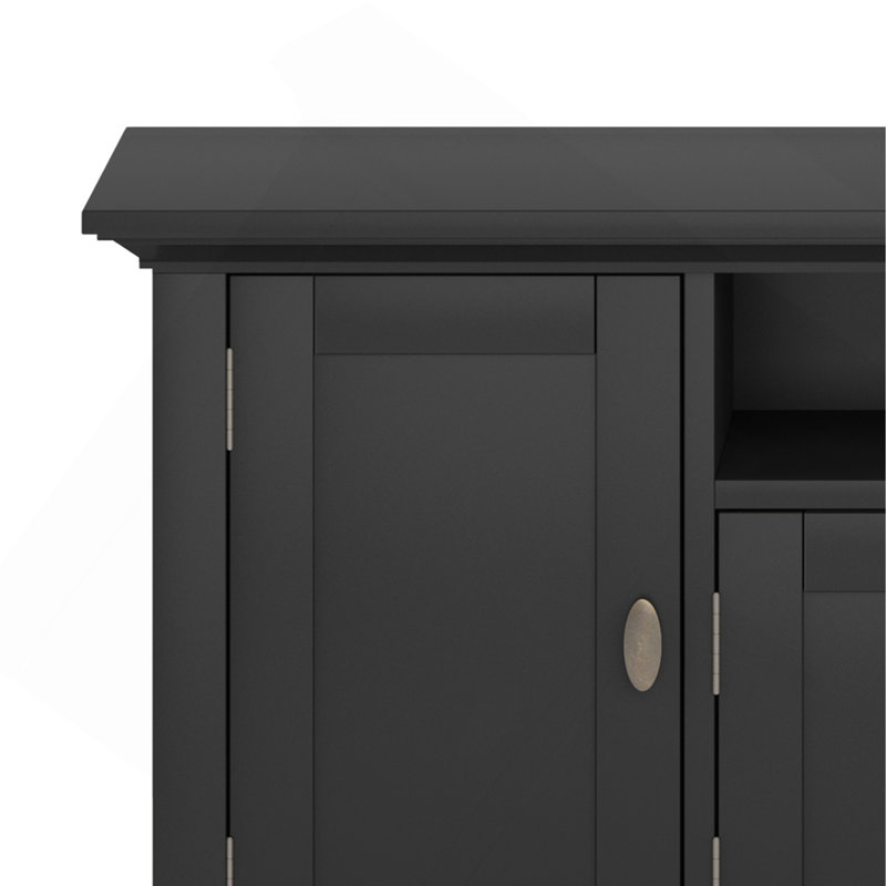 Meuble télé 72 po - Noir
