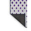 Tapis violet/blanc à motifs Holtzclaw-68883500
