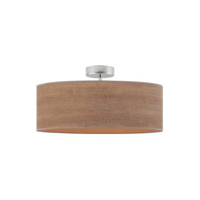 Bisono-Miro Fabric Semi Flush Mount
