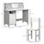 Ensemble de bureau et chaises pour enfants-1224912708
