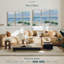 «Coastal Breezes», 3 pièces sur toile-98562695